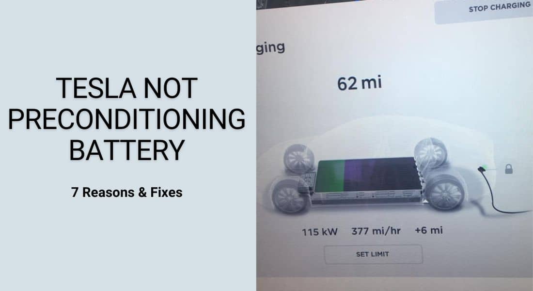 Tesla Is Not Preconditioning Its Battery