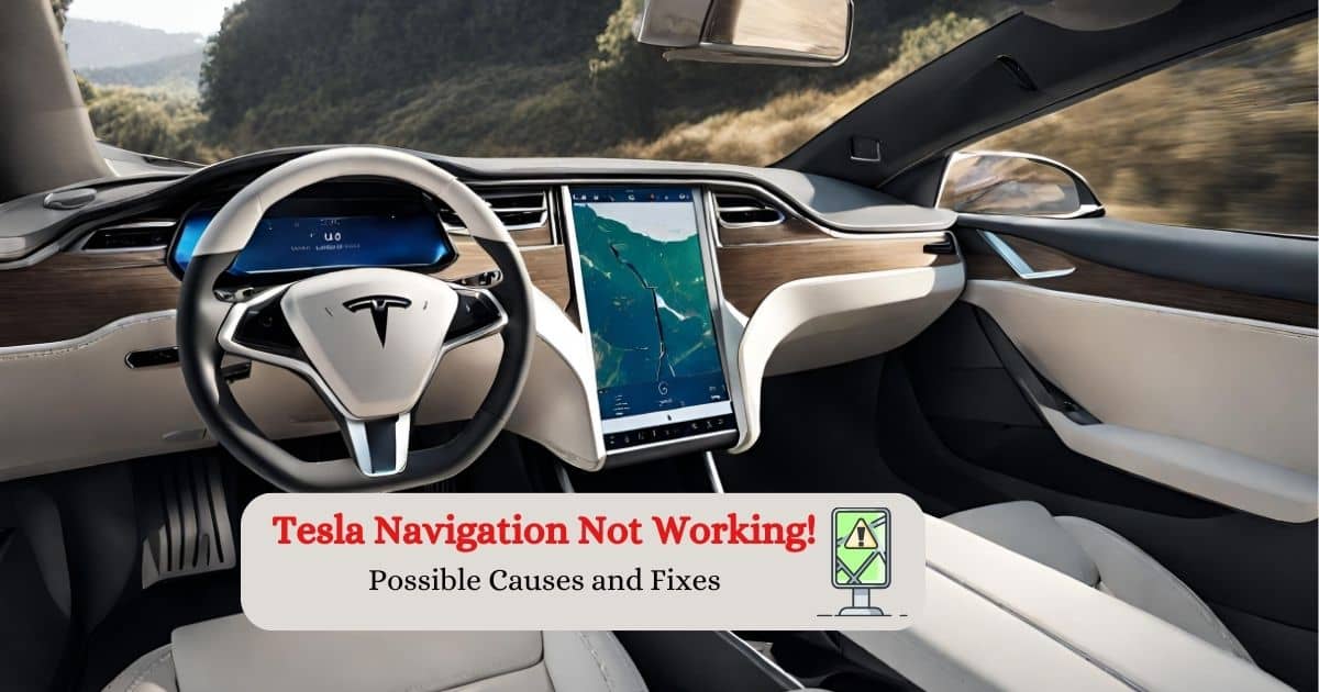 Tesla Navigation Not Working