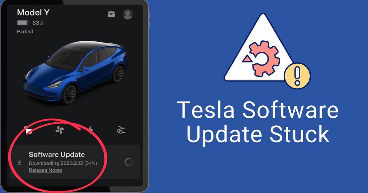 Tesla Software Update Stuck