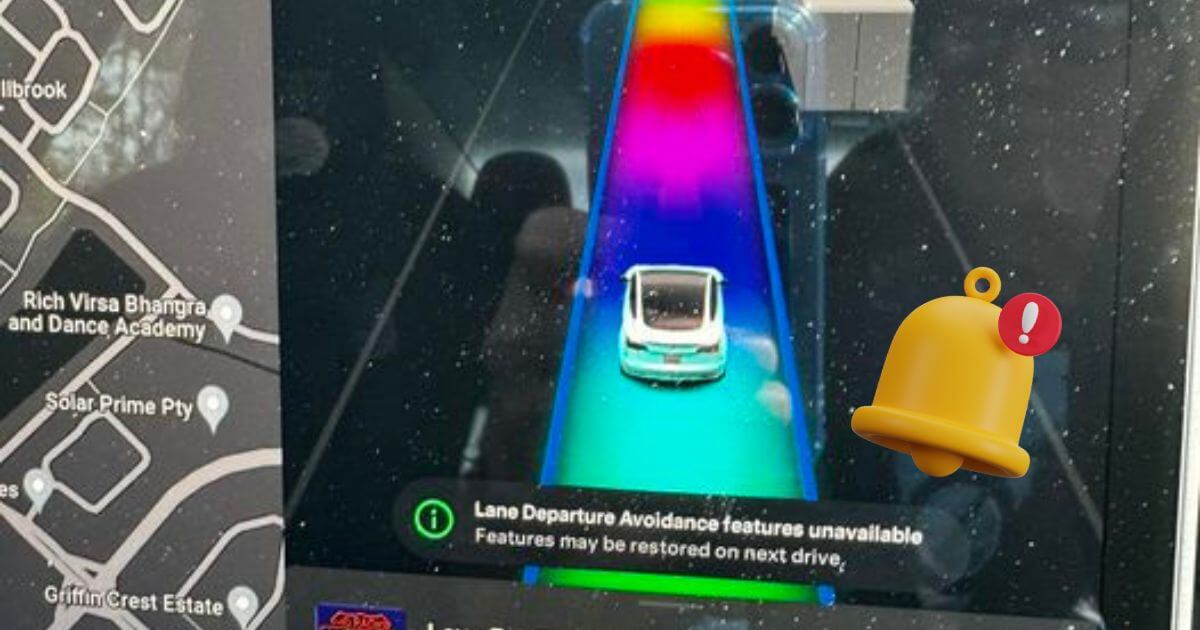 Lane Departure Avoidance Features Unavailable