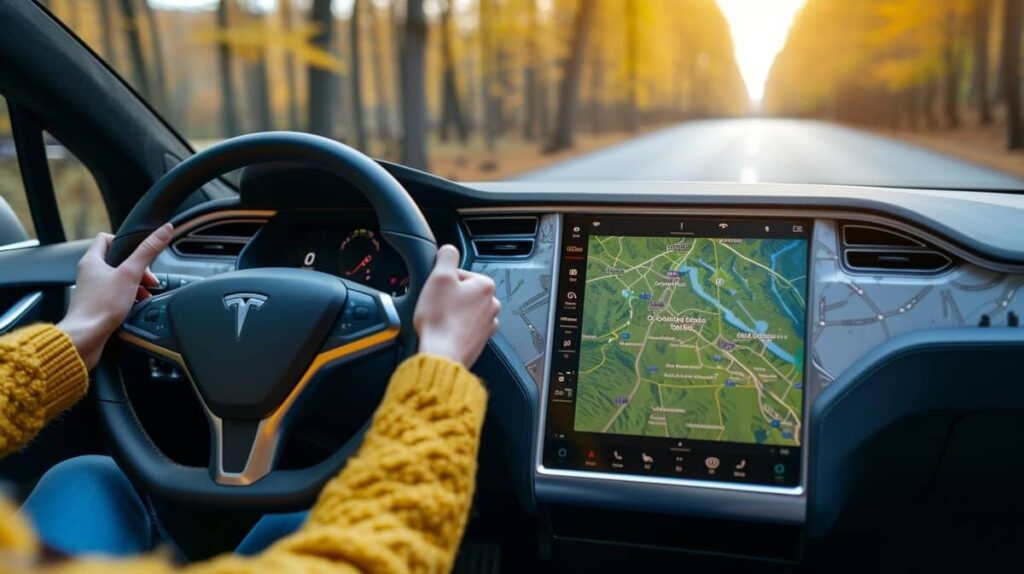 Tesla Navigation Vs. Google Maps