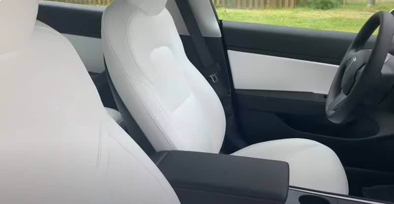 Tesla White Interior Pros